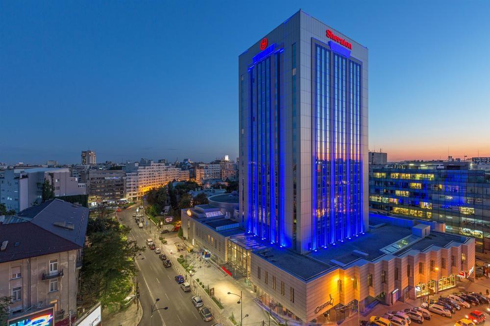Sheraton Bucharest Hotel Exterior foto